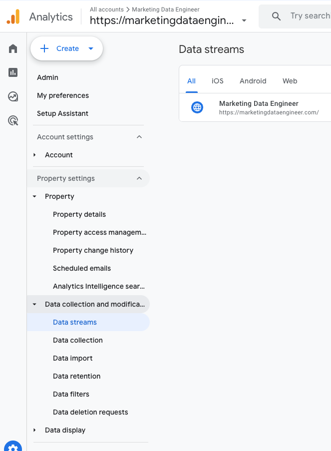 Google-Analytics-Data-Stream